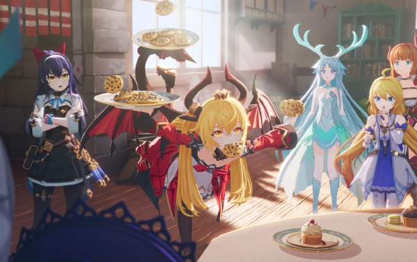 美少女系《Abyssdia》故事、视觉、音乐与动作元素