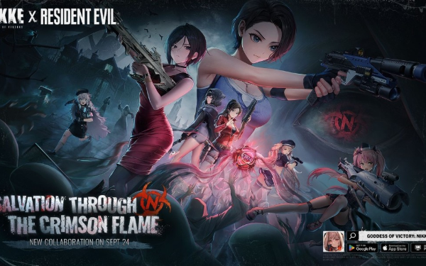 《胜利女神》与《生化危机》联动视频 吉尔英姿飒爽