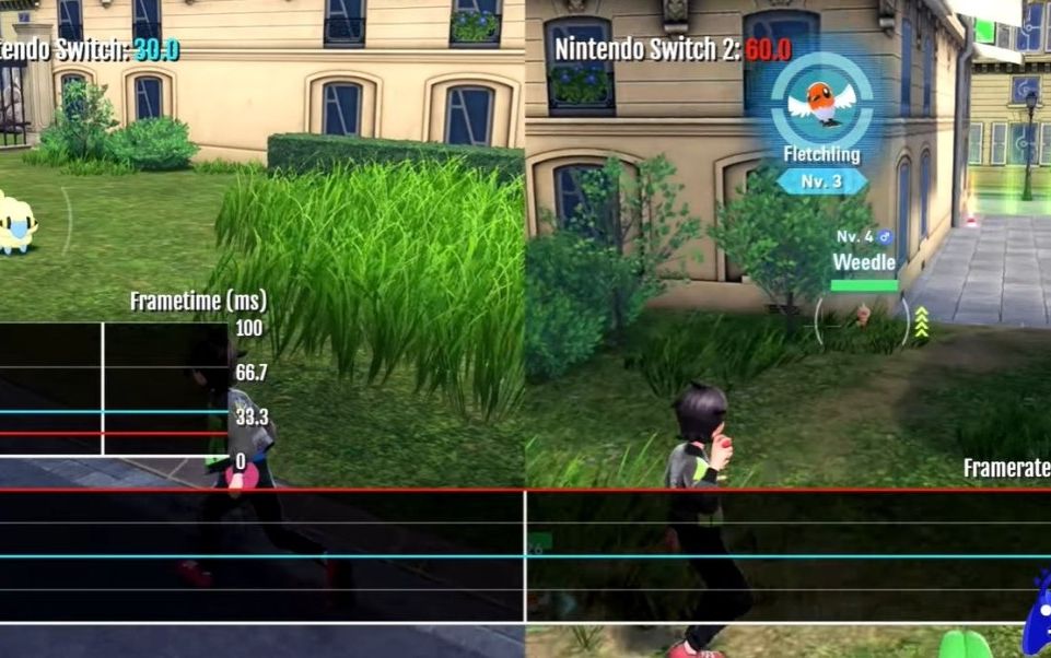 本质跨时代作品！ 《宝可梦传说Z-A》两代Switch对比